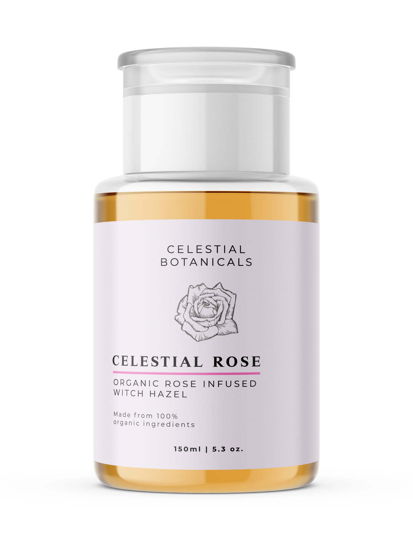 Celestial Rose Organic Rose infused Witch Hazel